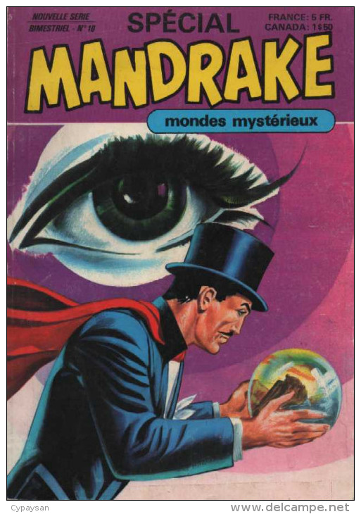 MANDRAKE SPECIAL N° 10 BE REMPARTS 11-1977 - Mandrake