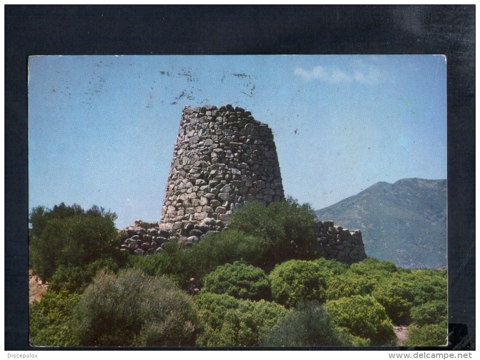 L1377 Sardegna - Nuraghe S' Oro - Timbro A Targa Storia Postale: Manifestate Le Vostre Intenzioni 1968 - Autres & Non Classés