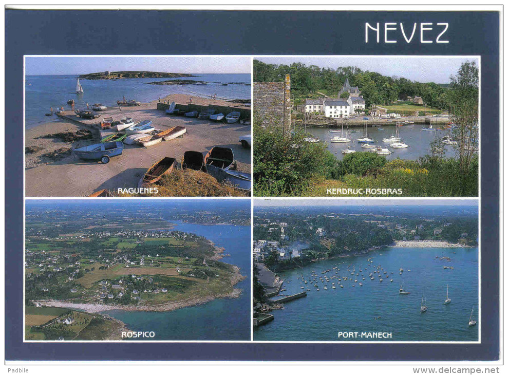 Carte Postale 29. Névez  Trés Beau Plan - Névez