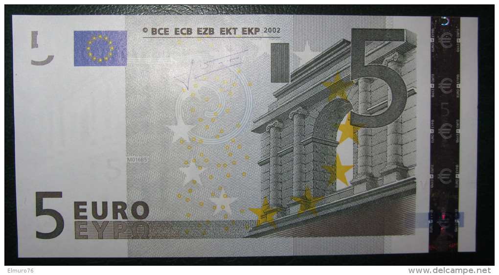 5 EURO M016E4 Spain Serie V Perfect UNC - 5 Euro