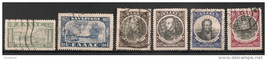 Grèce. 1928. N° 369-374. Oblit. Et Neuf * MH - Used Stamps