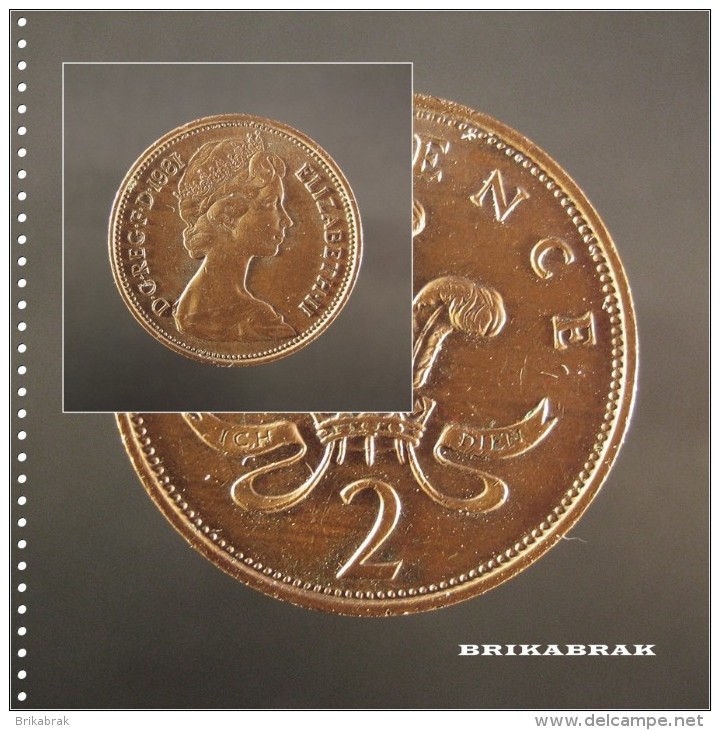 PIECE GRANDE BRETAGNE 2 NEW PENCE 1981 Jeton Monnaie Médaille Collection Numismate Numismatique - 2 Pence & 2 New Pence