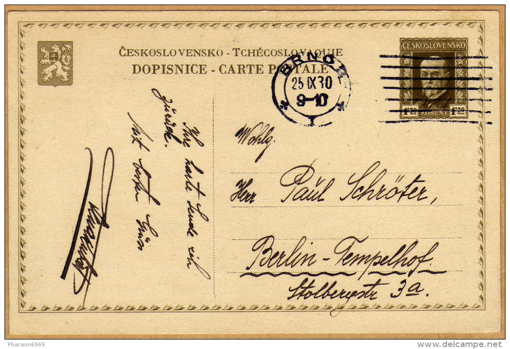 Carte Entier Postal - Postales