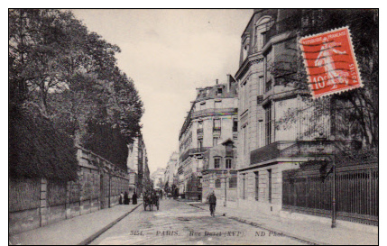PARIS - Rue Duret (16ème) - Arrondissement: 16