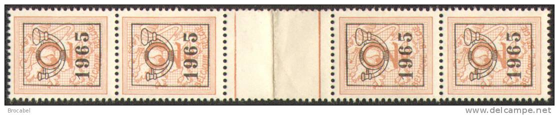 Belgium PRE758** Interpanneau - Tussenpaneel - Typos 1951-80 (Chiffre Sur Lion)