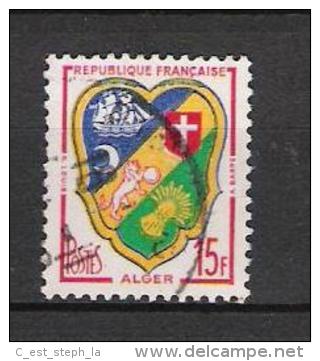 1959 France - Blason D'Alger - Oblitérés