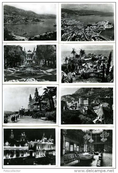 Monaco Lot De 10 Cartes Petit Format - Verzamelingen