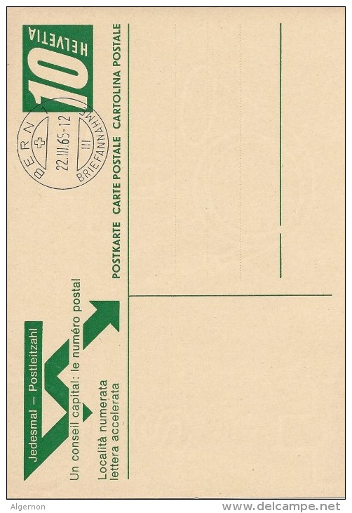 9029  Entier Postal 1er Jour 22.03.1965 - Interi Postali