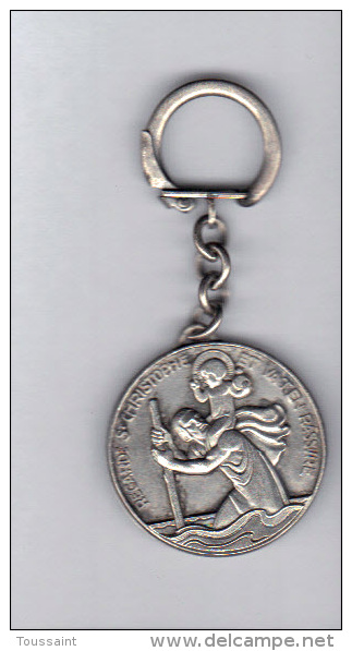 Porte Clefs: Saint Christophe, Legion Etrangere, Drago (14-506) - Porte-clefs