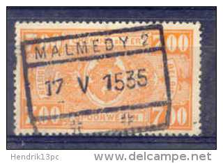 A573 Belgie Spoorwegen Met Stempel MALMEDY 2 - Otros & Sin Clasificación