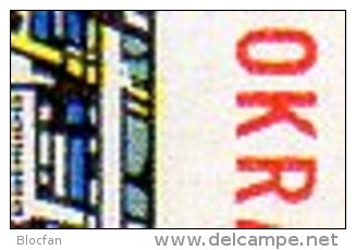 Messe Leipzig 1964 DDR 1052/3 ZD+ W141 Mit 1053 VIII ** 23€ Strebe Am Regal Gebrochen Error On The Stamp Fair Of Germany - Errors & Oddities