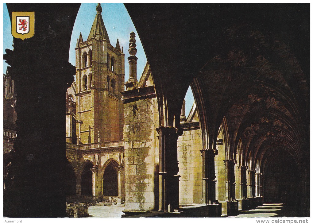 España--Leon--Catedral--Claustro Y Torre Norte - León