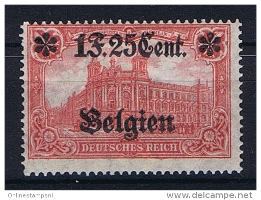 Germany, Belgium Mi N5 8 MH/* - Besetzungen 1914-18