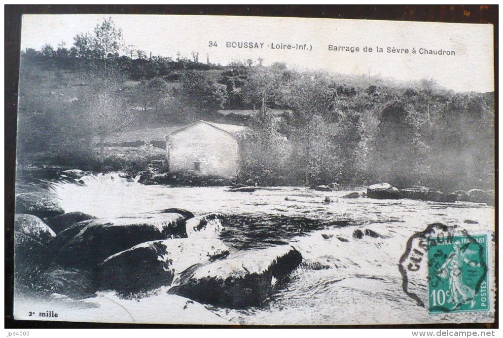 BOUSSAY Barrage De La Sevre A Chaudron - Boussay