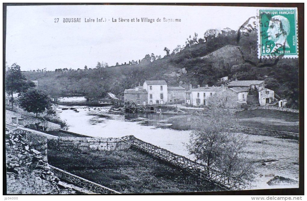 BOUSSAY La Sevre Et Le Village De BAPAUME - Boussay