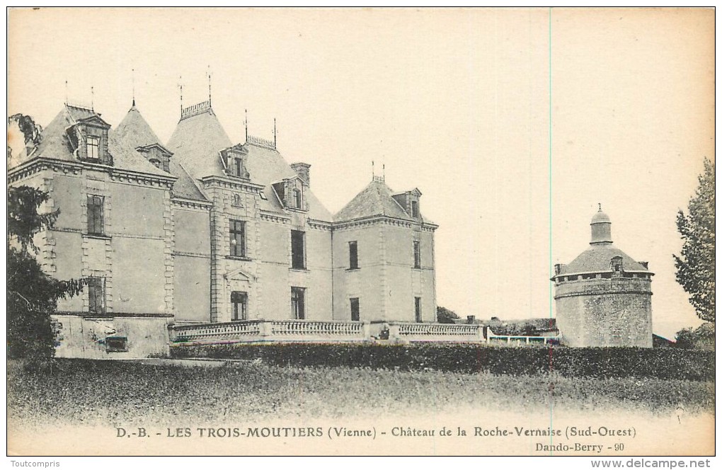 TC-RY-13 -1536 : Château Des Trois-Moutiers - Les Trois Moutiers