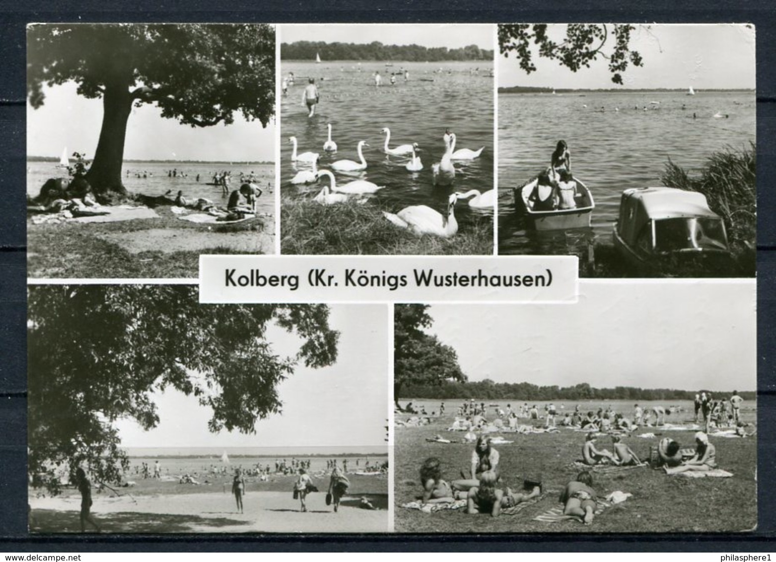 (1210) Kolberg / Mehrbildkarte S/w - Gel. 1983 - DDR - Bild Und Heimat - Dahme