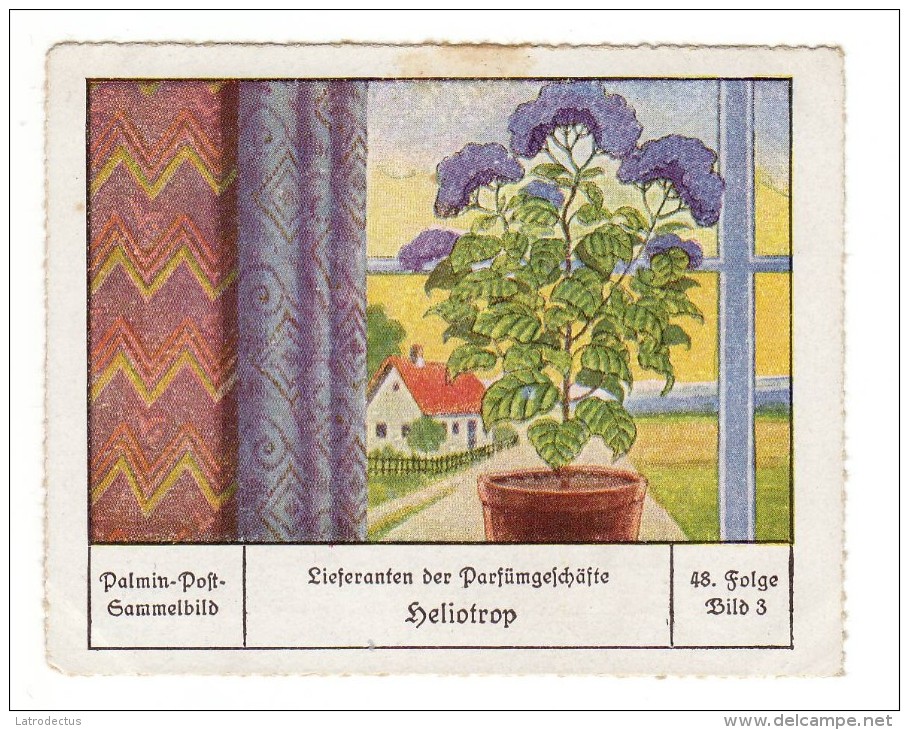 Palmin (ca 1930) - 48 Lieferanten Der Parfümgeschäfte - 3 - Heliotrop - Autres & Non Classés