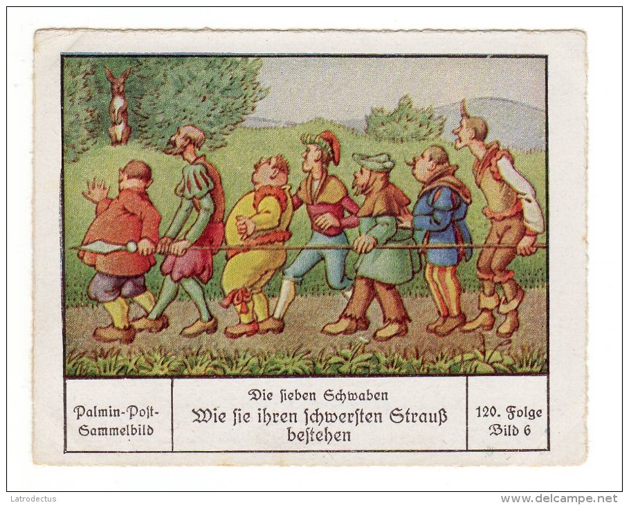 Palmin (ca 1930) - 120 - Die Sieben Schwaben - 6 - Autres & Non Classés