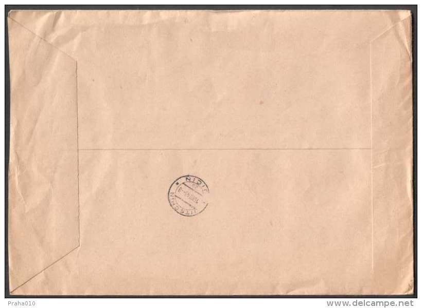 BuM0969 - Böhmen Und Mähren (1943) Sobotka - Sobotka / Jitschin - Jicin (R-letter) Tariff: 5,40K (stamp: 2,50 Siegfried) - Covers & Documents