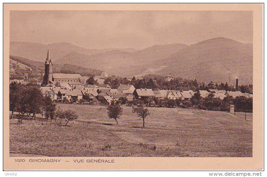 CPA Giromagny - Vue Générale (0276) - Giromagny