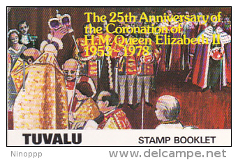 Tuvalu 1978 25th Anniversary Of Coronation Booklet  MNH - Tuvalu