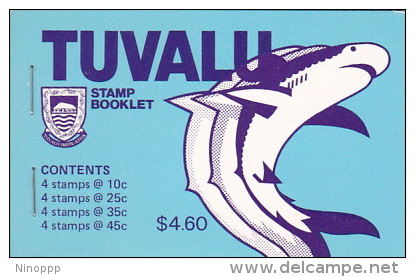 Tuvalu  Sharkscover Stamp Booklet MNH - Tuvalu