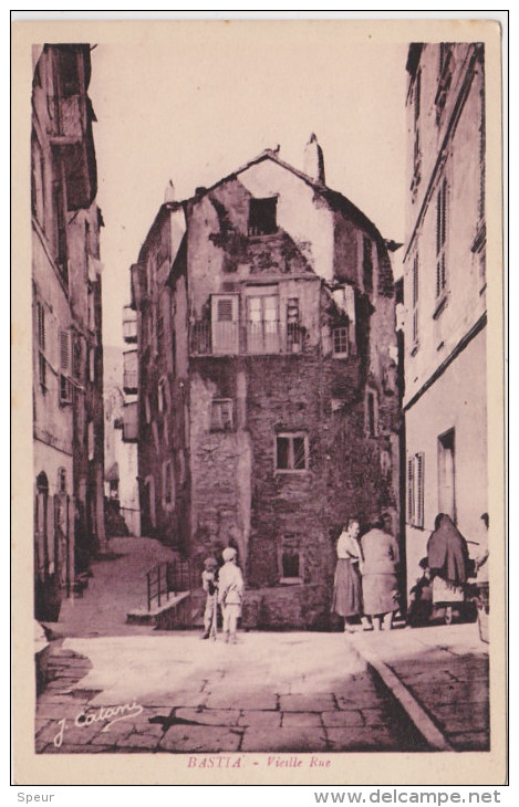 Corsica - Bastia - Street Scene, ± 1920 - Bastia