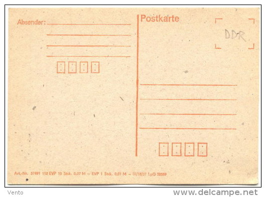 DDR Card - Not Used ... AA231 - Postales - Nuevos