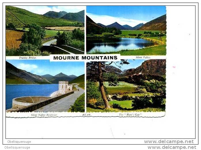 MOURNE MOUNTAINS 4 VUES TRASSEY BRIDGE  SILENT VAMLLEY - Down