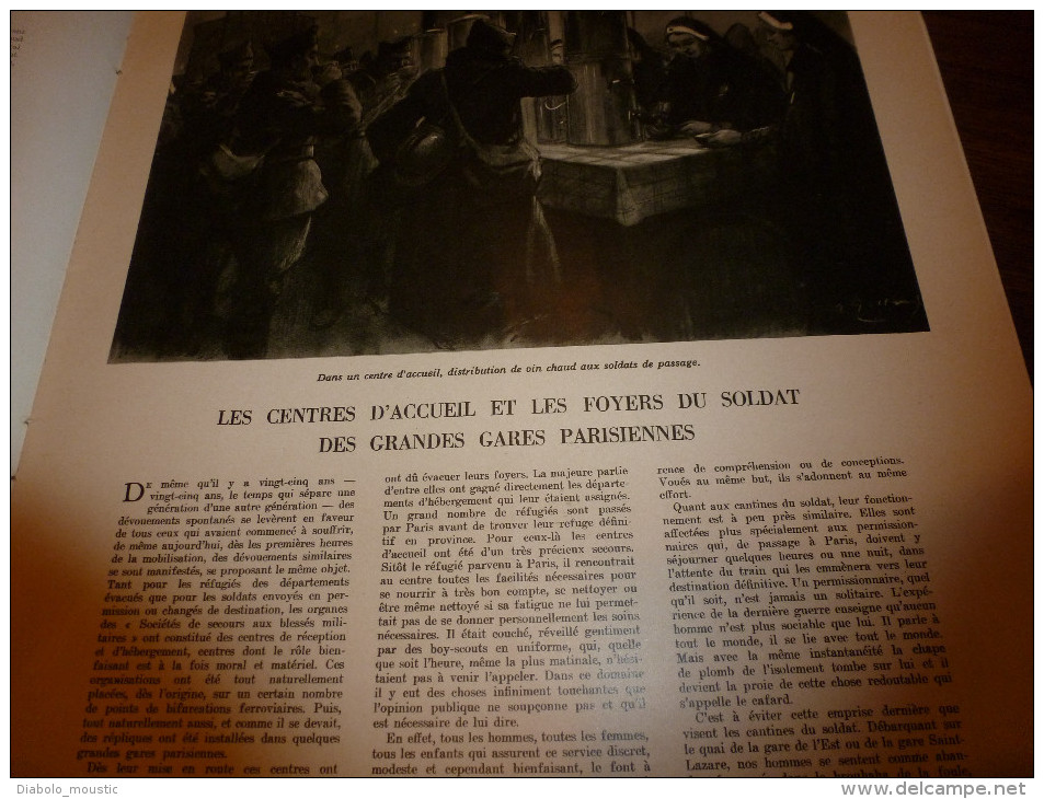 1939 : RUSSIE-FINLANDE ; Graf-Spee; Foyers Du Soldat ; Armée GENIE ; Elsinki ; Bateaux De Pêche En Guerre ; AOF; Kindia - L'Illustration