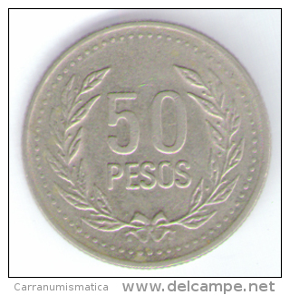 COLOMBIA 50 PESOS 1994 - Kolumbien