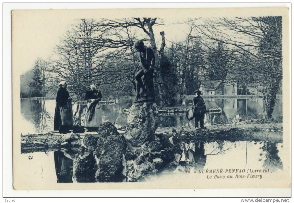 GUEMENE-PENFAO. -  Le Parc Du Bois-Fleury. Animation - Guémené-Penfao