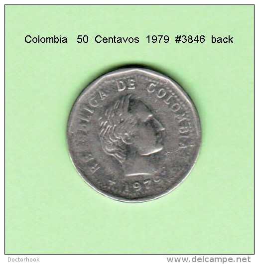 COLOMBIA    50  CENTAVOS  1979   (KM # 244.1) - Colombia