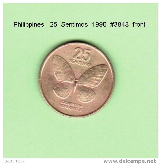 PHILIPPINES    25  SENTIMOS  1990   (KM # 241.1) - Philippinen