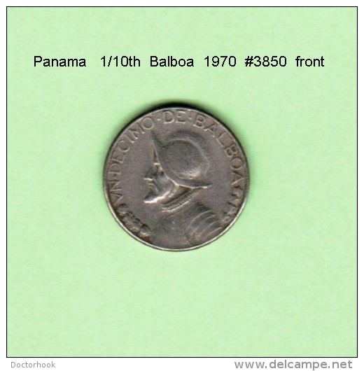 PANAMA    1/10th  BALBOA  1970   (KM # 10a) - Panamá