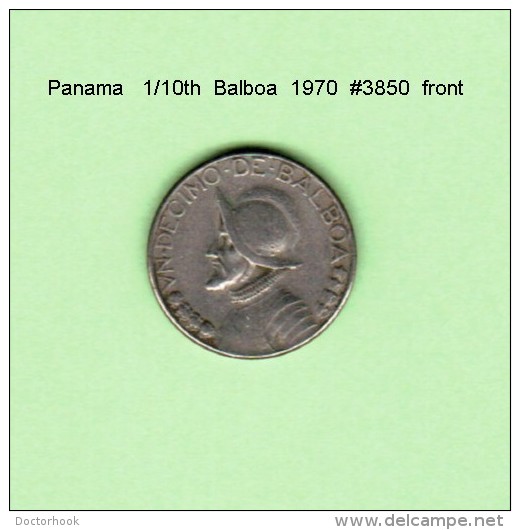 PANAMA    1/10th  BALBOA  1970   (KM # 10a) - Panama