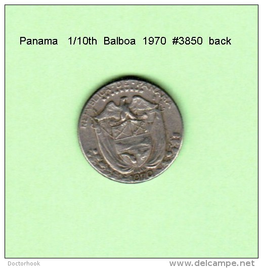 PANAMA    1/10th  BALBOA  1970   (KM # 10a) - Panama