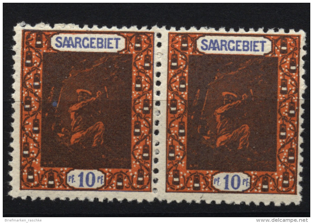 Saar,54,II,xx - Unused Stamps