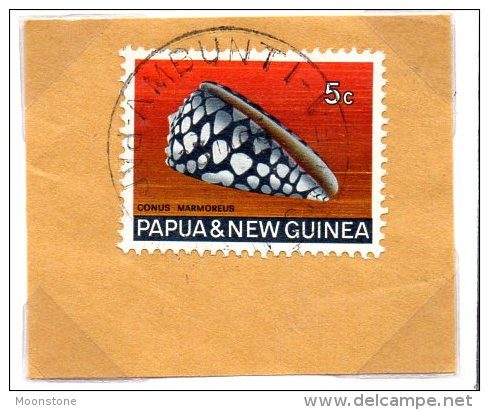 PNG Papua New Guinea AMBUNTI Town/village Cancellation, 1968 - Papua New Guinea