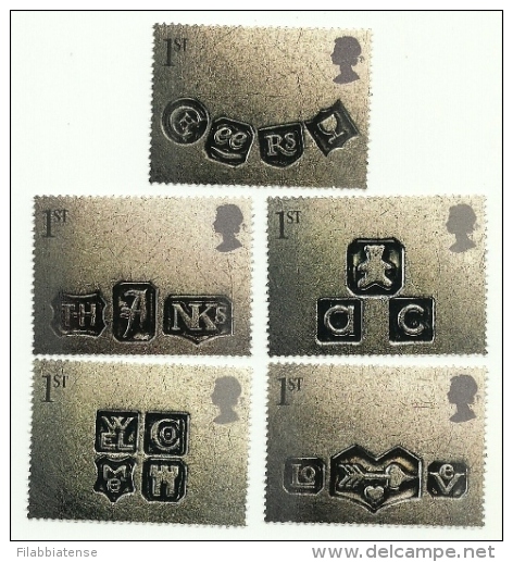 2001 - Gran Bretagna 2221/25 Eventi Particolari^ - Unused Stamps