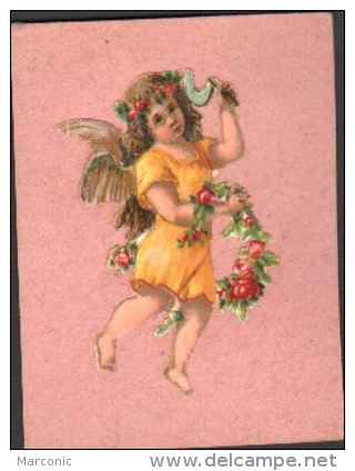 DECOUPIS - Petit Angelot Avec Guirlande De Roses, Faucille - Anges