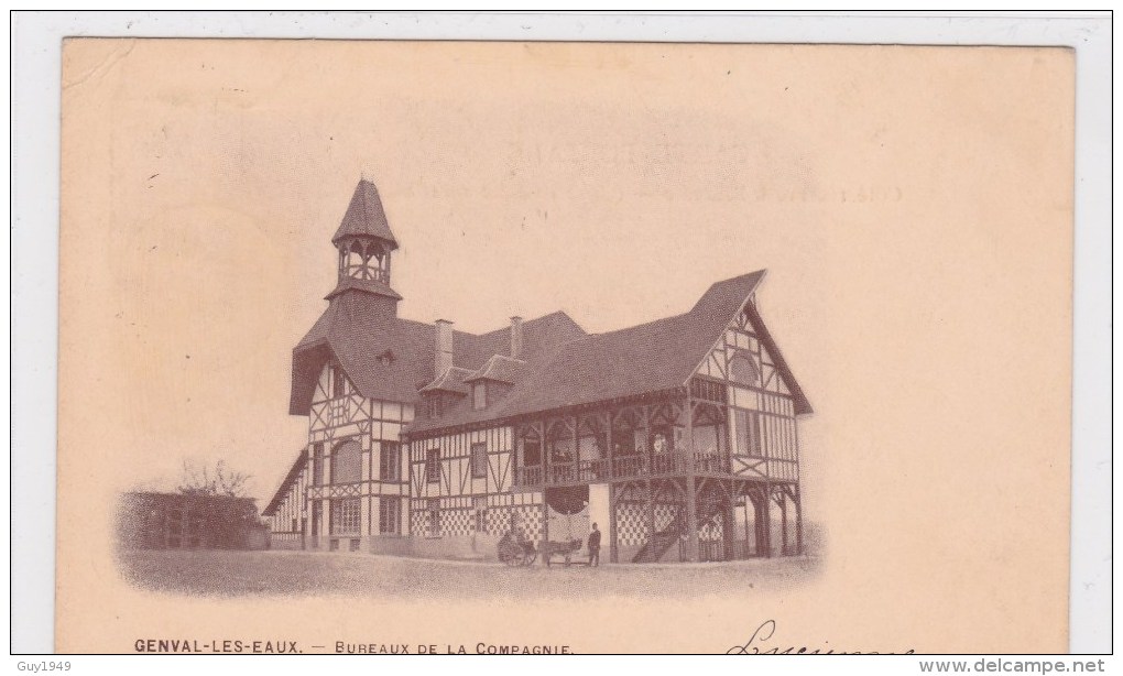 GENVAL LESEAUX   BUREAUX DE LA COMPAGNIE 1904 - Rixensart