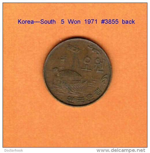 KOREA---South    5  WON  1971   (KM # 5a) - Korea, South