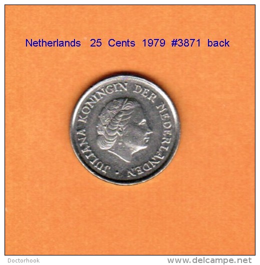 NETHERLANDS    25  CENTS  1979   (KM # 183) - 1948-1980 : Juliana