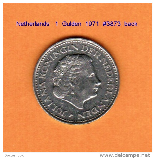 NETHERLANDS    1  GULDEN  1971   (KM # 184.a) - 1948-1980 : Juliana