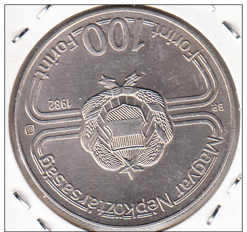 HUNGRIA 1982.CAMPEONATO MUNDIAL FUTBOL ESPAÑA '82. 100 FORINT.NUEVA SIN CIRCULAR SIN CIRCULAR. CN1175 - Hungría