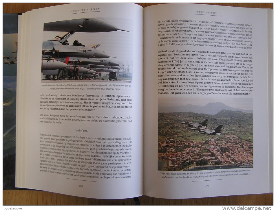 CHECK THE HORIZON De Koninklijke Luchtmacht En Het Conflict In Voormalig Joegoslavië 1991 1995 Force Aérienne Belge - Histoire