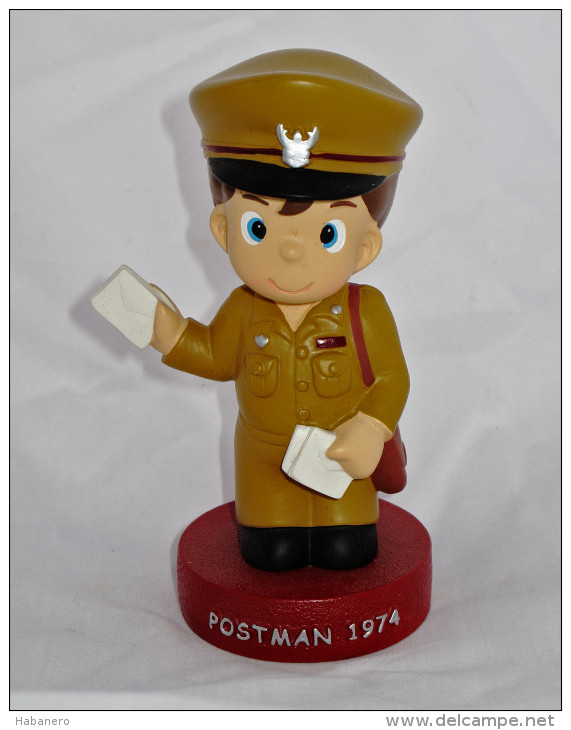 Hand Made Official Thailand Post Miniature Postman 1974 Model - Limited Edition - Small Figures