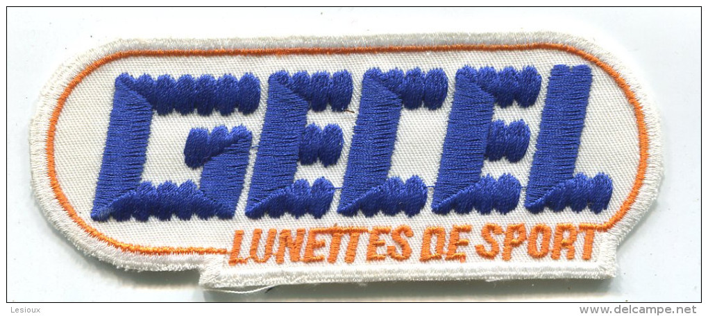 B877 ANCIEN PATCH MOTO MOTOCYCLETTE VINTAGE GECEL - Escudos En Tela